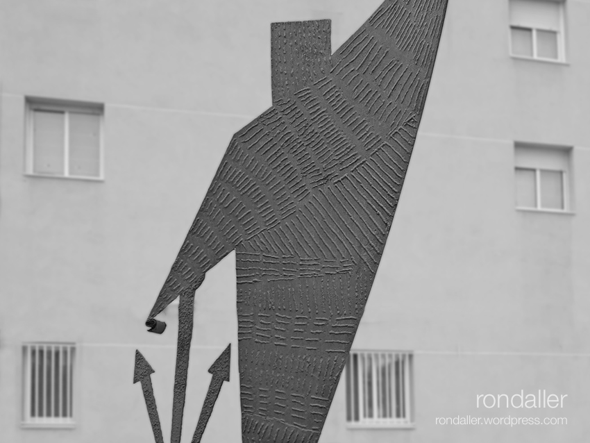 Escultura Mariner. Tercer itinerari per la Barceloneta